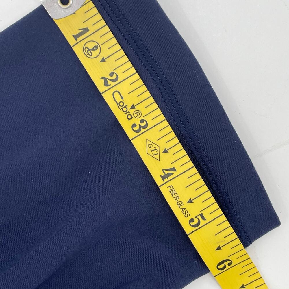 Peter Millar Women’s Performance Leggings W/Skirt Overlay, Blue, Sz. L Preppy - Picture 10 of 11